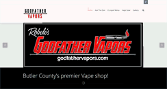 Desktop Screenshot of godfathervapors.com